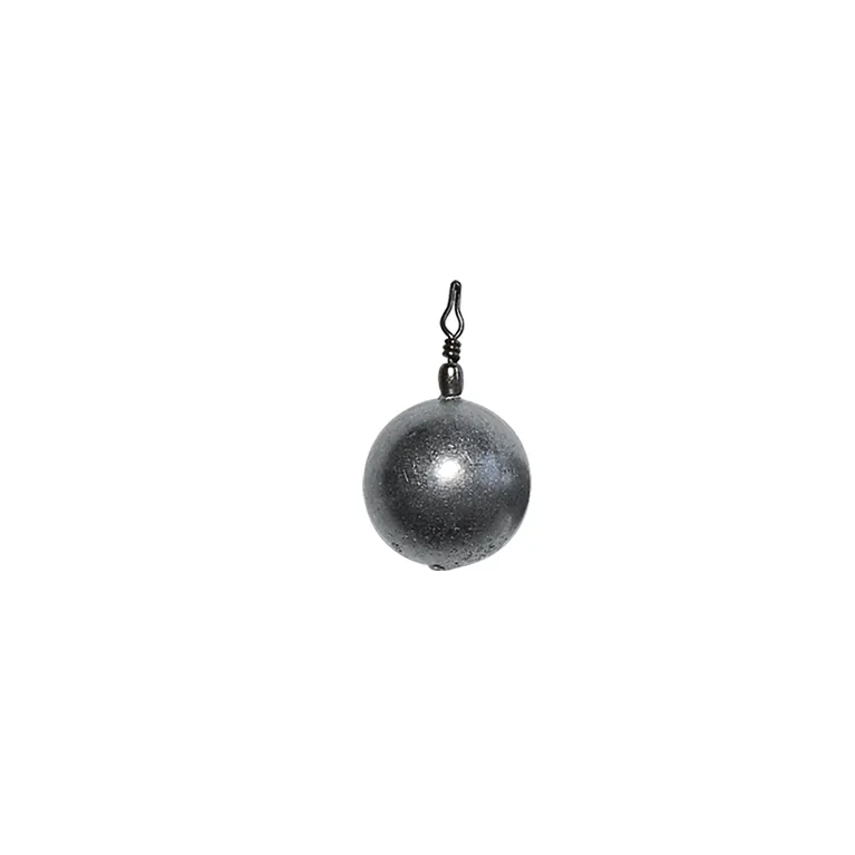 Plomb Drop Shot Delalande – Plomb rond avec attache rapide sans nœud
