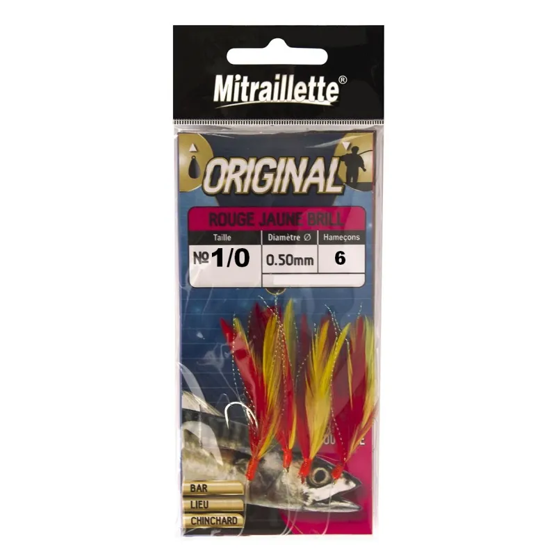 Ragot Mitraflash Aurora – Mitraillette 6 hameçons 1/0