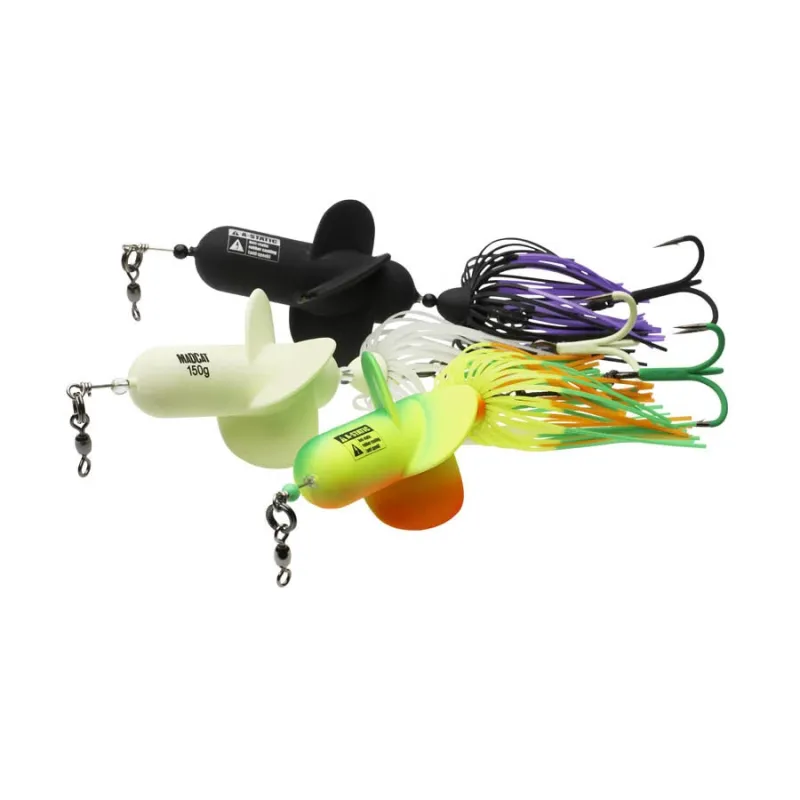 MADCAT A-Static Propeller Teaser 100 g – Clonk teaser silure