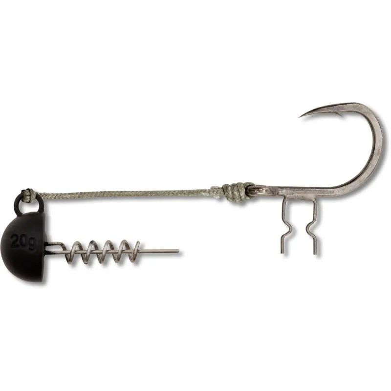Black Cat Shad Claw Rig – Montage silure pour leurre souple