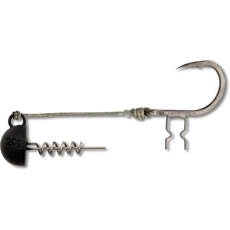 Black Cat Shad Claw Rig – Montage silure pour leurre souple