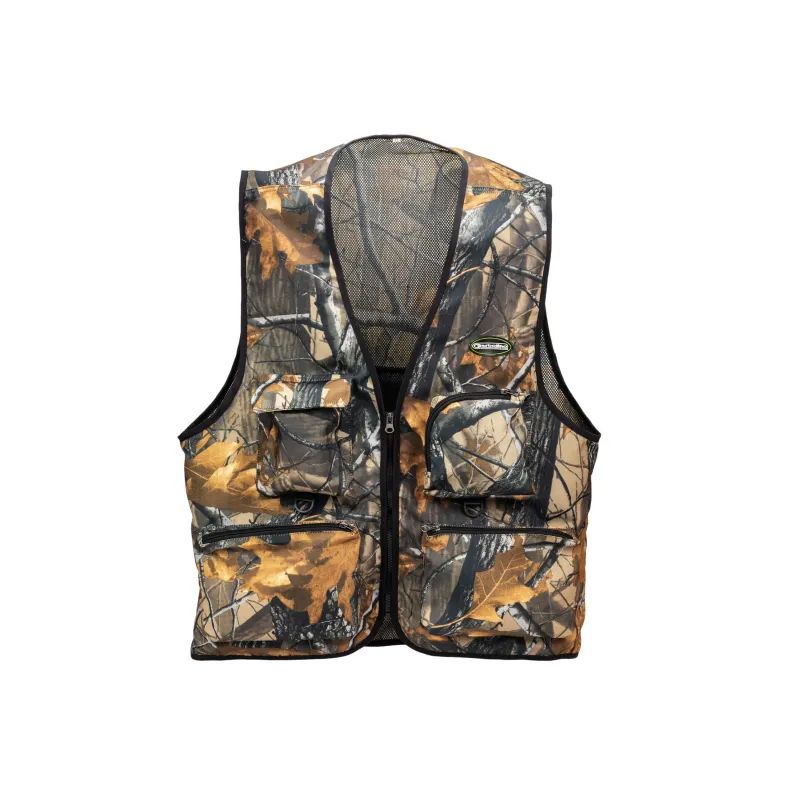 Garbolino Gilet de Pêche Long Trooper – Gilet camouflage XL