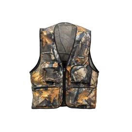 Garbolino Gilet de Pêche Long Trooper – Gilet camouflage XL