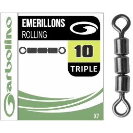 MICRO EMERILLON STREAMLINE ROLLING TRIPLE GARBOLINO N.12