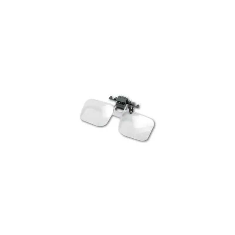 JMC Clip Loupe – Loupe relevable grossissement x2,5