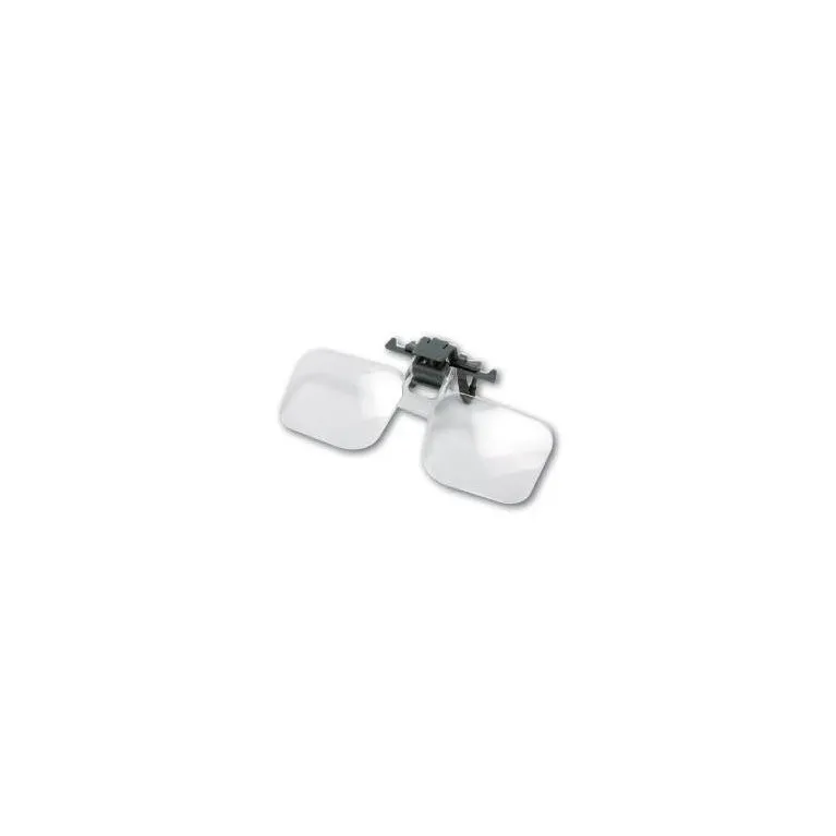 JMC Clip Loupe – Loupe relevable grossissement x2,5