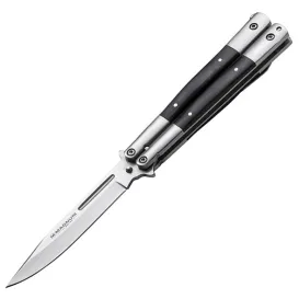Böker Magnum Balisong Wood – Couteau papillon lame 103 mm