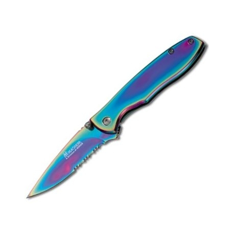 COUTEAU PLIANT BOKER MAGNUM RAINBOW II