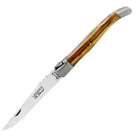 COUTEAU ROBERT DAVID LAGUIOLE 10 CM MANCHE OLIVIER