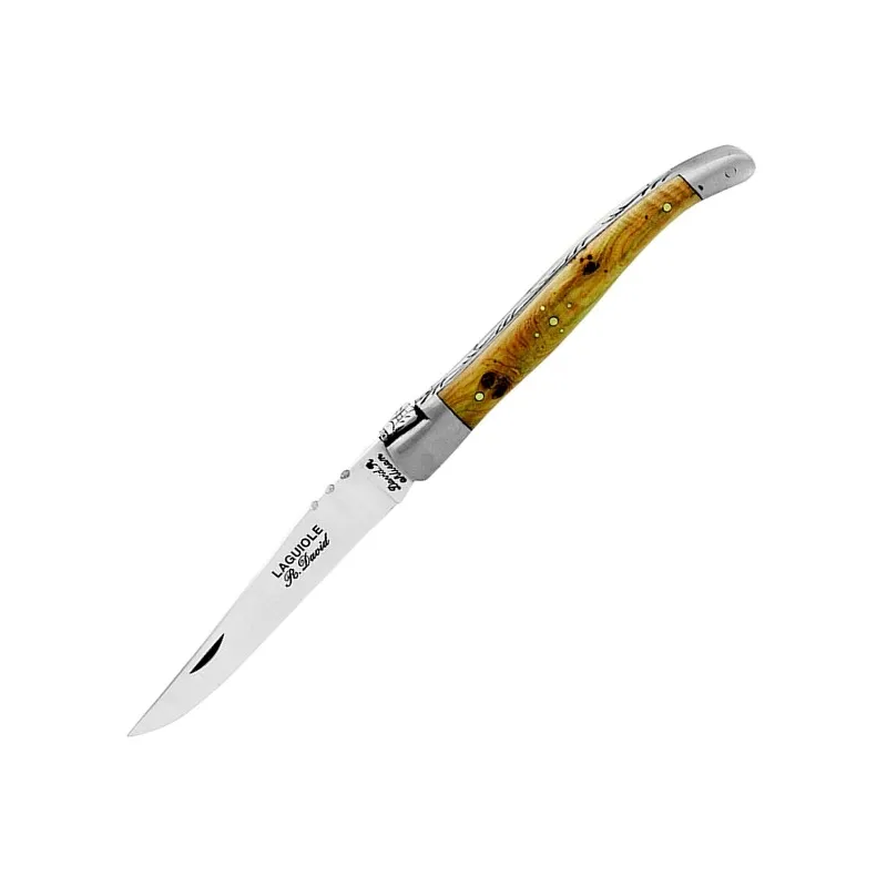 Robert David Laguiole Genévrier – Couteau pliant lame 90 mm
