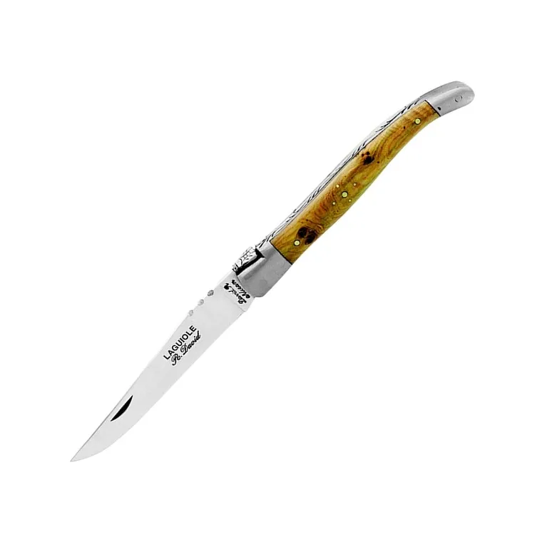 Robert David Laguiole Genévrier – Couteau pliant lame 90 mm