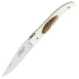 COUTEAU ROBERT DAVID FORGE 95 MM PLUME DE BECASSE
