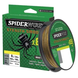 TRESSE SPIDERWIRE STEALTH SMOOTH 8 CAMO II 300 M