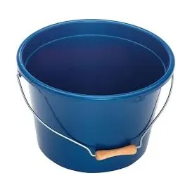 SEAU A AMORCE PLASTILYS 18 L BLEU ANSE METAL