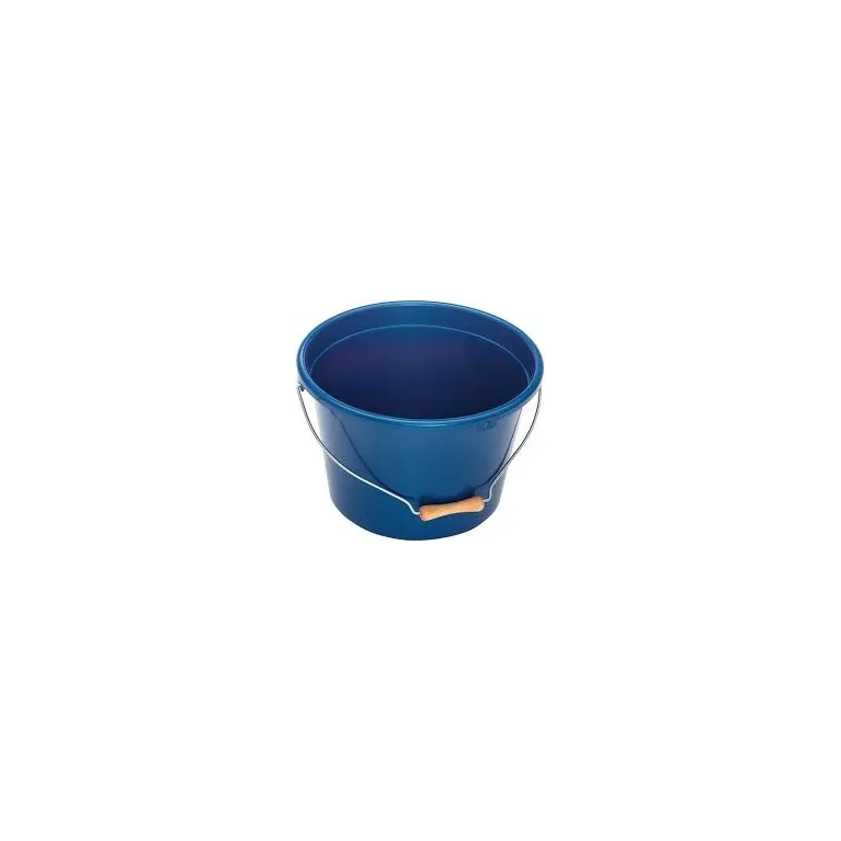 SEAU A AMORCE PLASTILYS 18 L BLEU ANSE METAL
