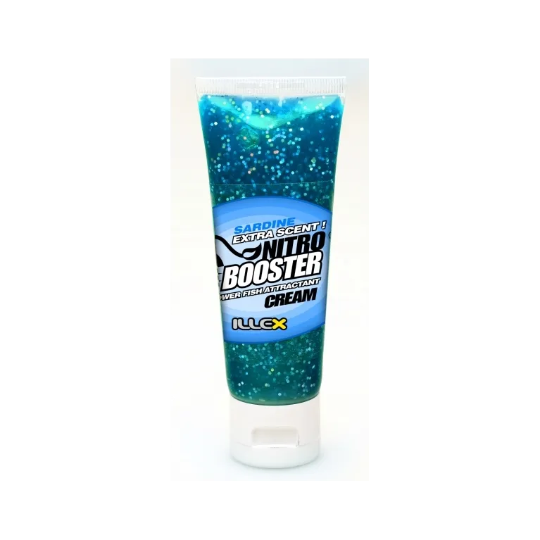 Illex Nitro Booster Cream 75 ml – Gel Attractant Teinté pour Leurres Souples