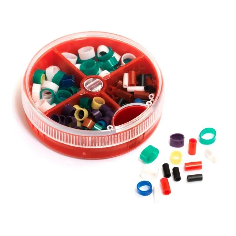 Peper Bagues pour Flotteur – Assortiment PVC en boîte