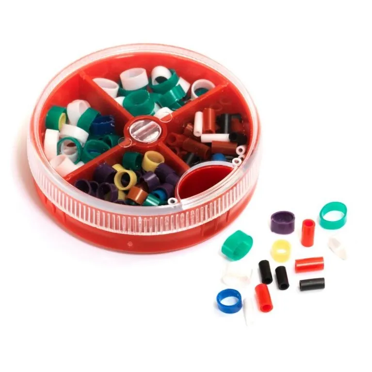 Peper Bagues pour Flotteur – Assortiment PVC en boîte