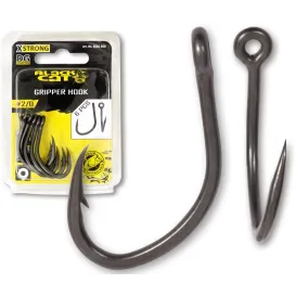 Black Cat Gripper Hook DG Coating – Hameçon silure par 6
