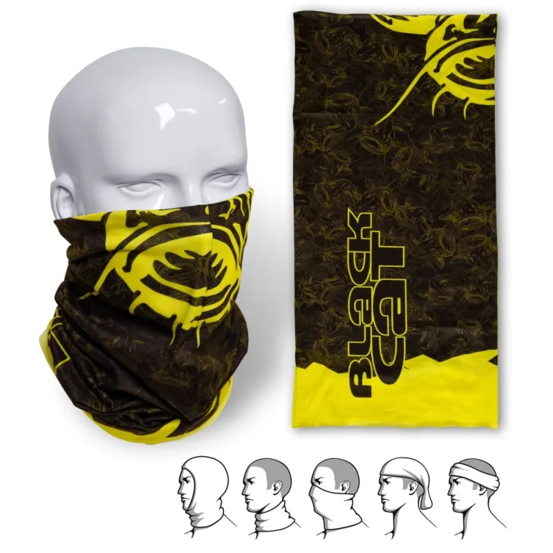 Black Cat Scraft – Tour de cou multifonctionnel