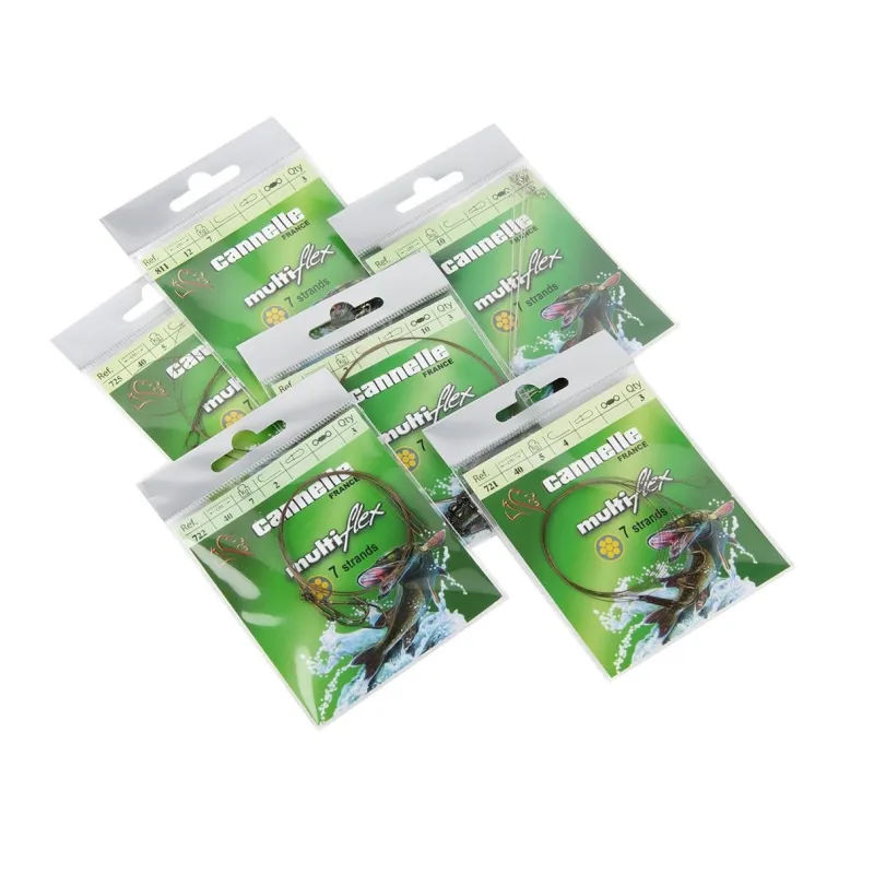 VMC MultiFlex Boucle – Bas de ligne acier 40 cm par 3