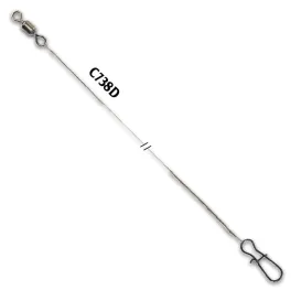 BAS DE LIGNE VMC MEGAFLEX C738D SPECIAL POISSON NAGEUR 31 CM