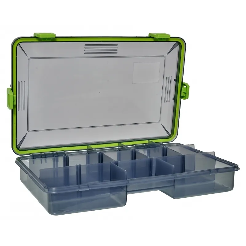 Gunki Boîte Étanche Leurres PM – Compartiments Modulables 23 x 17,5 x 5 cm