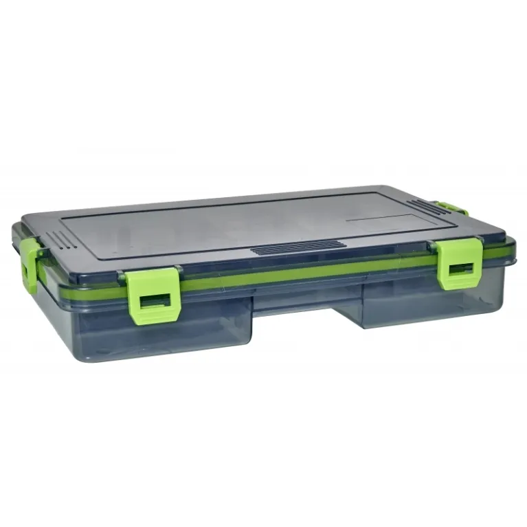 Gunki Boîte Étanche Leurres PM – Compartiments Modulables 23 x 17,5 x 5 cm