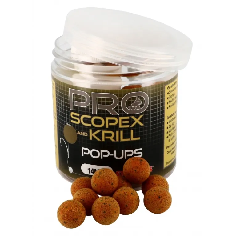 POP UP STARBAITS PROBIOTIC SCOPEX KRILL 16 MM POP UP STARBAITS PROBIOTIC SCOPEX KRILL 16 MM
