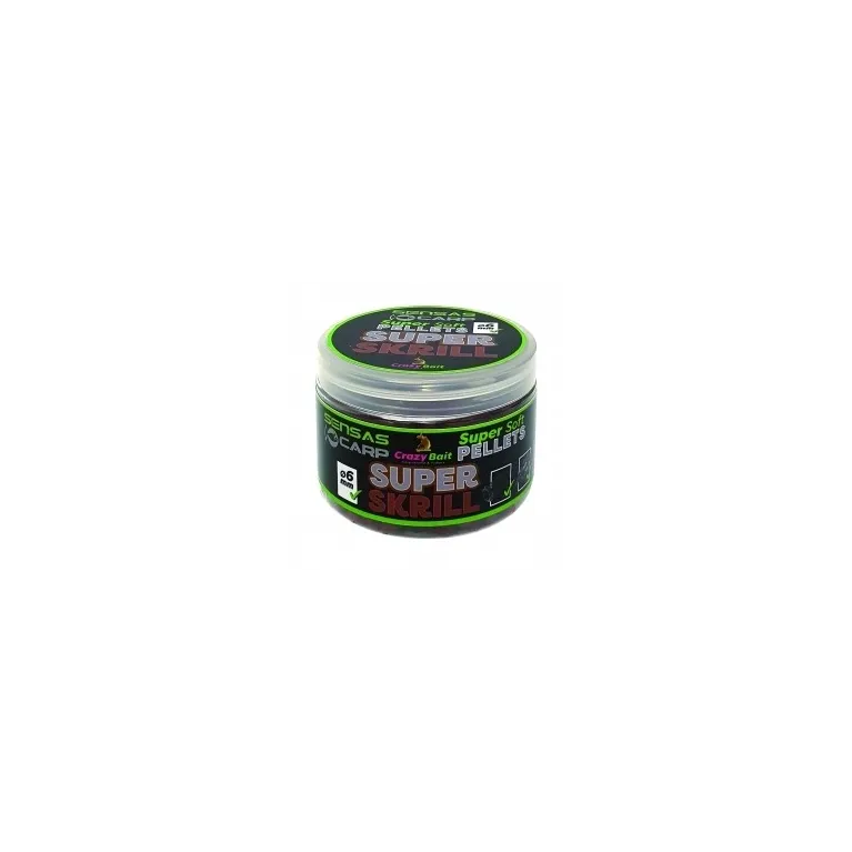 PELLETS SUPER SOFT PELLETS SENSAS 60 GR PELLETS SUPER SOFT PELLETS SENSAS 60 GR