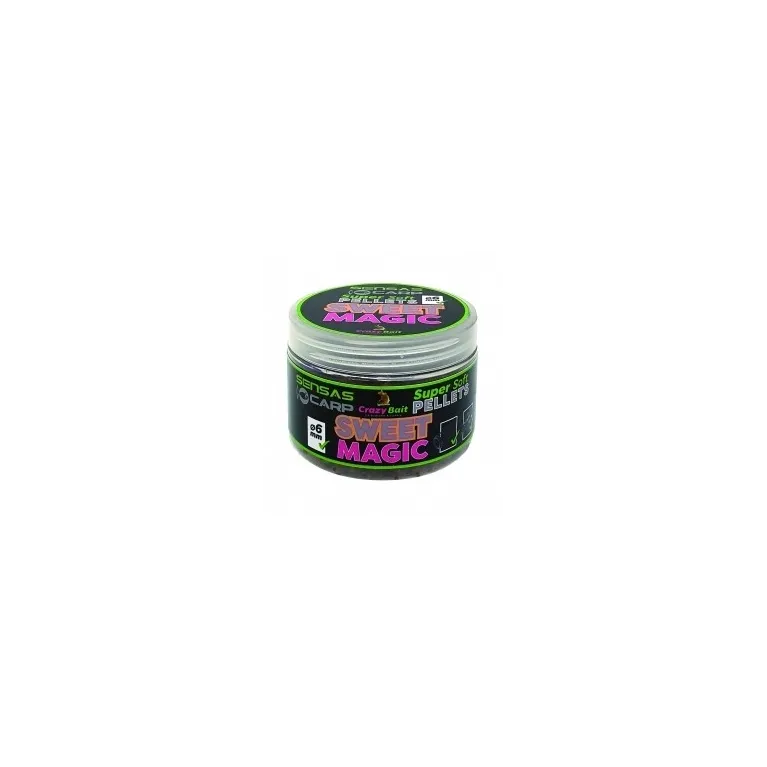 PELLETS SUPER SOFT PELLETS SENSAS 60 GR PELLETS SUPER SOFT PELLETS SENSAS 60 GR