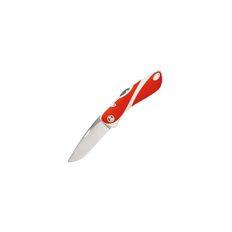 Wichard Aquaterra Lame Simple – Couteau pliant rouge 80 mm
