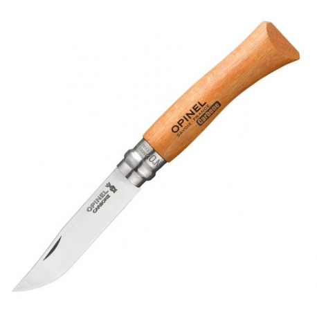 COUTEAU OPINEL TRADITION LAME CARBONNE