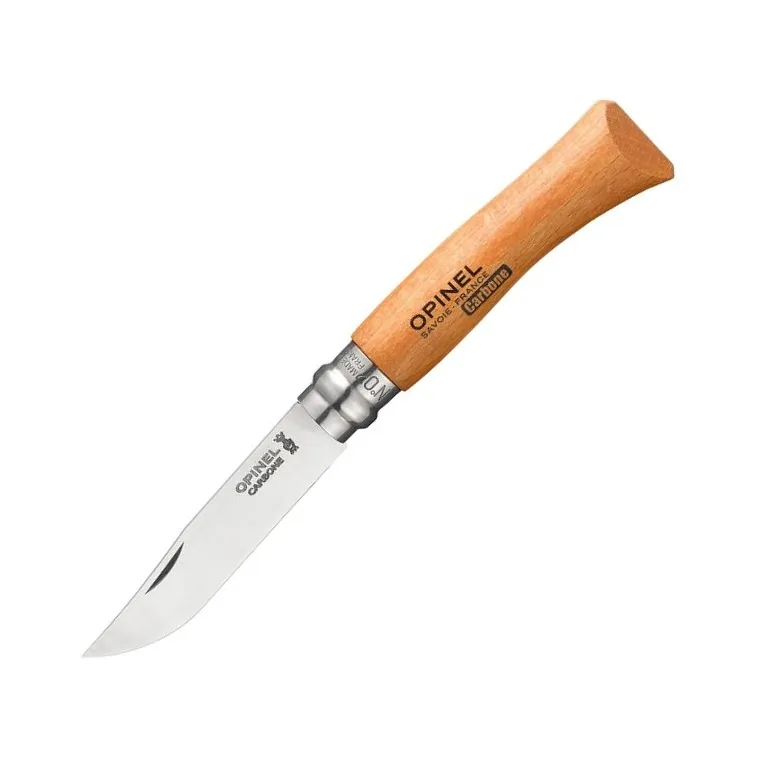 COUTEAU OPINEL TRADITION LAME CARBONNE