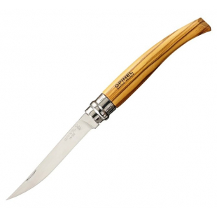 COUTEAU EFFILE OPINEL N.10 MANCHE OLIVIER 100 MM