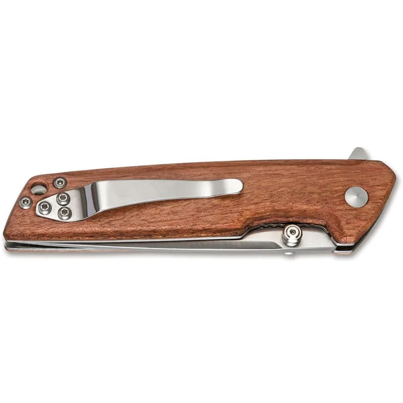 Böker Magnum Straight Brother Wood – Couteau pliant 90 mm
