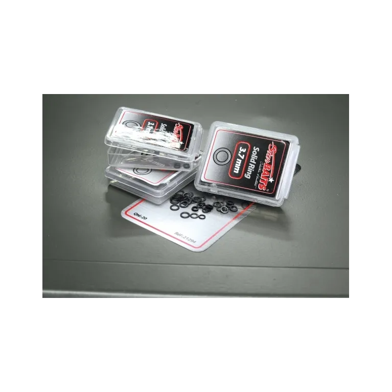 Starbaits Round Rig Ring – Anneaux de Montage Black x20