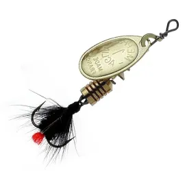 Mepps Aglia Or Mouche Noire N°2 – Cuiller Tournante – 4,5 g – Par 2