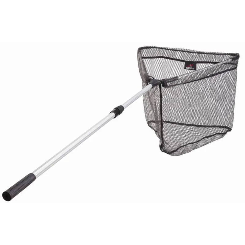 SRT Épuisette Pliante Carnassier Rub'Net – Manche 210 ou 240 cm