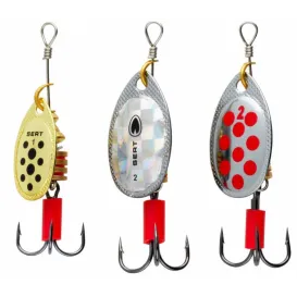 SRT Kit Cuillers Tournantes Perche Spoony – Set de 3 cuillers