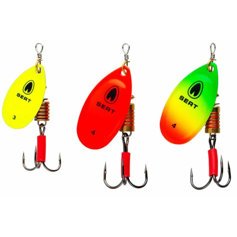 SRT Kit Cuiller Brochet Spoony FW26 – Set de 3 cuillers tournantes