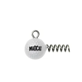 MadCat Golf Ball Screw-In Jighead – Tête plombée à visser x2