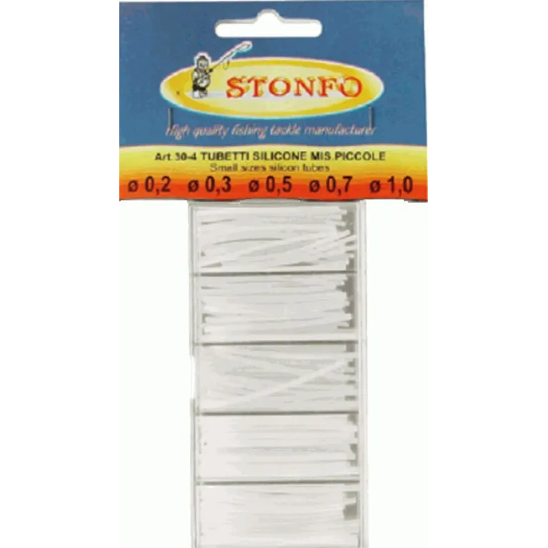 SCOUBIDOU STONFO ASSORTIMENT TUBE SILICONE POUR FLOTTEUR