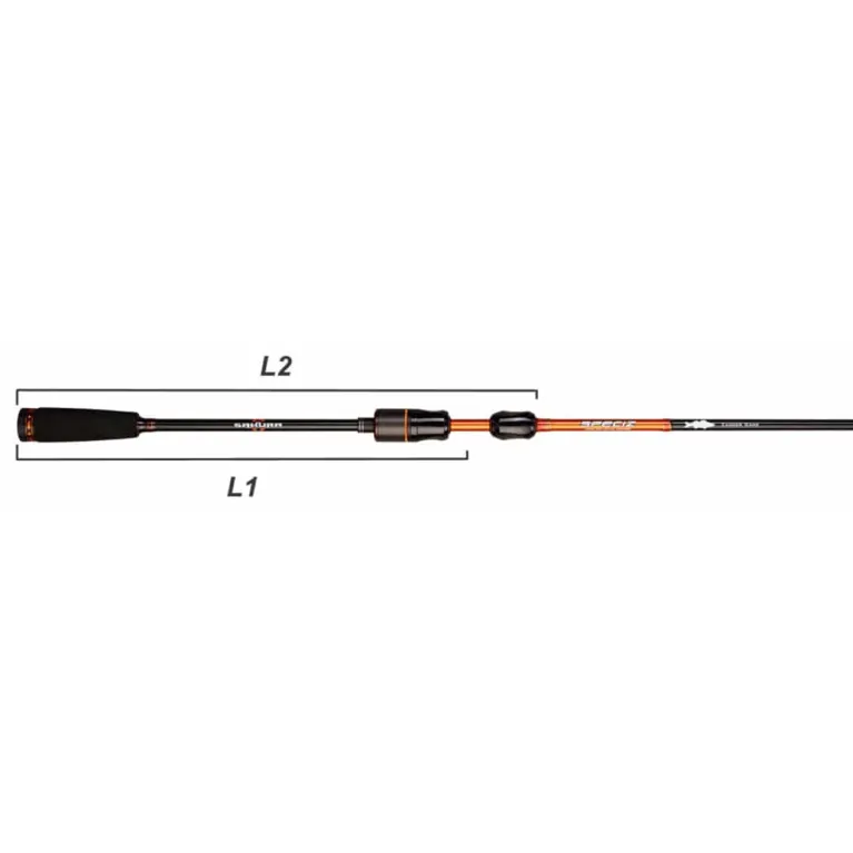 Sakura Speciz Zander Game 702 M – Canne spinning 2,13 m 5-20 g