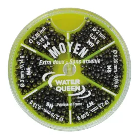 PLOMB CHEVROTINE ULTRA DOUX BOITE 5 CASES WATER QUEEN