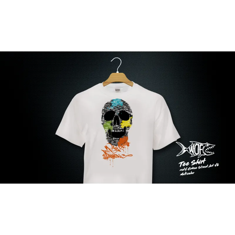 TEE SHIRT WAY OF FISHING CRANE STREET ART