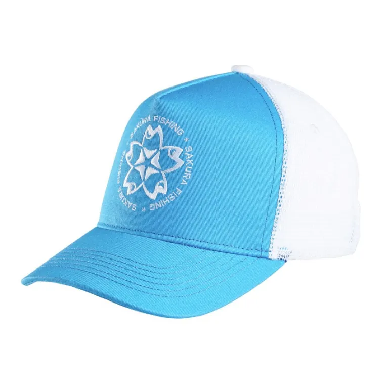 CASQUETTE SAKURA TRUKER GREY BLACK CASQUETTE SAKURA TRUKER GREY BLACK