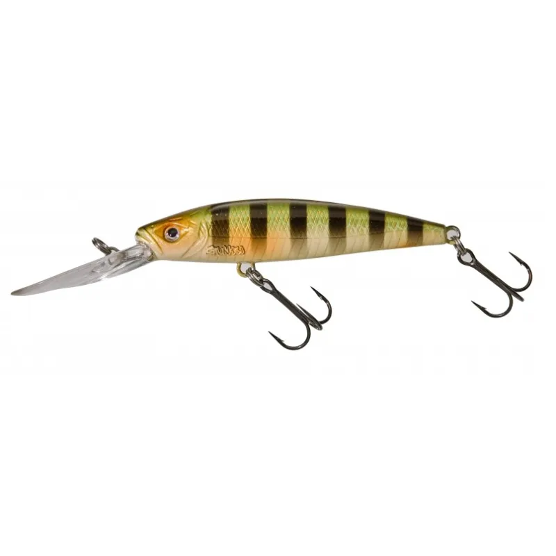 Leurre Gunki Mothra 75 F – Poisson nageur plongeant 75 mm pour carnassiers