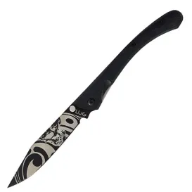 COUTEAU PLIANT LUG C63 TATOO NOIR