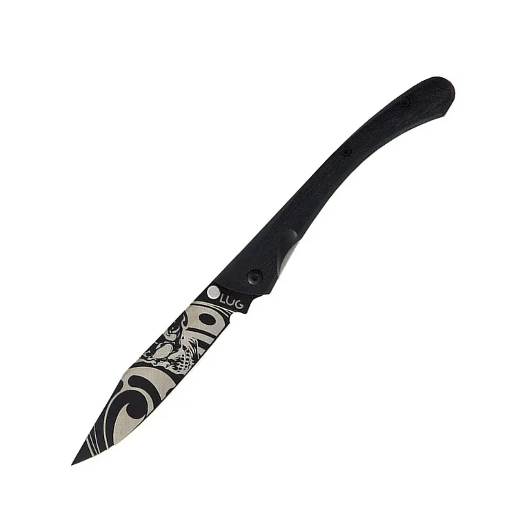 COUTEAU PLIANT LUG C63 TATOO NOIR